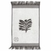 Zusss gastendoek blad 30x55cm antracietgrijs 0602 008 1002 00 achter