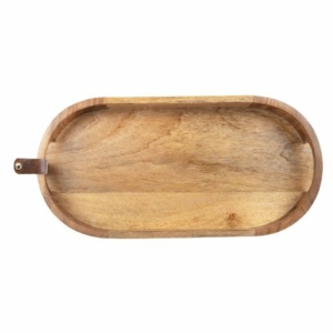 Zusss houten dienblad ovaal 40cm 0707 008 1511 00 detail1