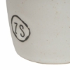 Zusss koffiemok aardewerk wit 0703 001 0500 00 detail1
