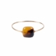 Zusss ring met vierkante steen bruin 0404 001 1500 voor