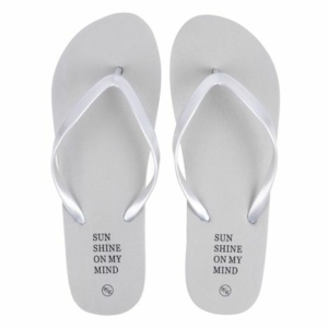 Zusss slippers met print sunshine on my mind mist 0904 002 1031 voor