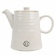 Zusss theepot aardewerk 1,25L wit 0704 003 0500 00 voor
